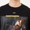 オフホワイト OFF WHITE Tシャツ OMAA027C99JER014 1001 BLACK