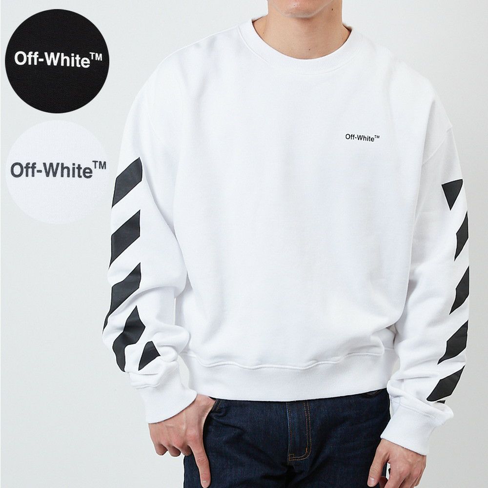 オフホワイト OFF WHITE トレーナー OMBA058C99FLE001 | 海外ブランド