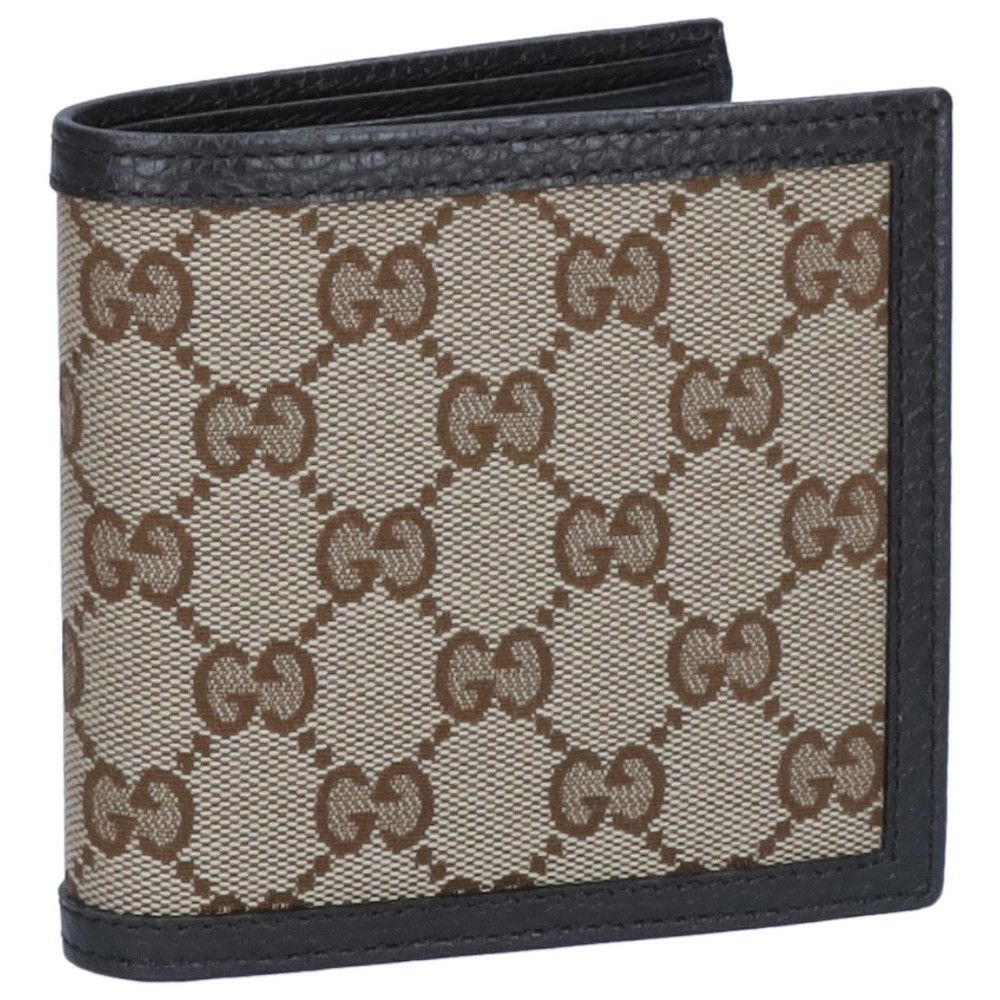 グッチ GUCCI 折財布 小銭入れ付き アウトレット 150413 KY9LN ブラウン系(9903 BEIGE/BROWN) アウトレット