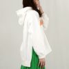 マルニ MARNI レディース パーカー プルオーバー FLJE0179P1 USCU88 LOW03 STONE WHITE