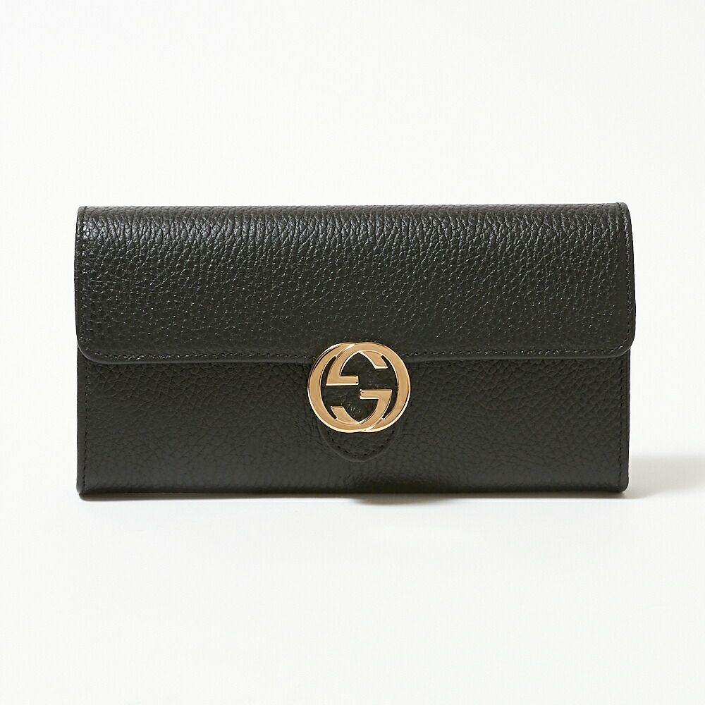 グッチ 長財布 アウトレット 615524 CAO0G ブラック(1000) GUCCI  