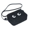 アニヤハインドマーチ ANYA HINDMARCH ショルダーバッグ RAFFIA EYES 174084 ブラック(BLACK)