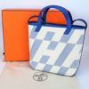 【リユース品】 エルメス HERMES バッグ ショルダーバッグ H.アン.ビエ エクリュ×ブルー 【お取り寄せ】