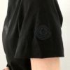 モンクレール MONCLER レディース Tシャツ 8C000 05 829H8 ブラック(999 BLACK)