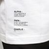 アーペーセー A.P.C. レディース Tシャツ EVAN CODEU M26196 ホワイト系(AAB WHITE)