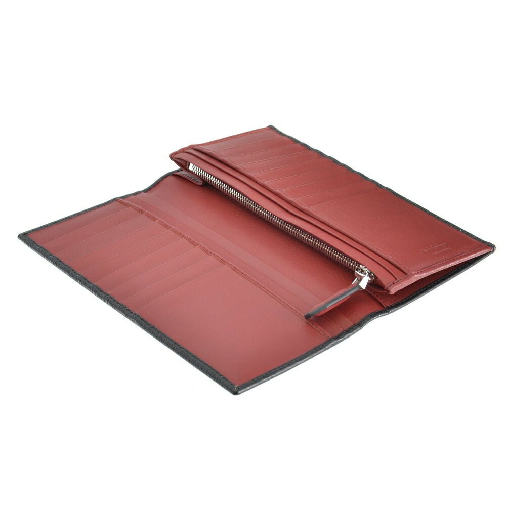 フェラガモ FERRAGAMO 長財布 【REVIVAL GANC】 66A069 0686018 ブラック（0397/NERO+RED）