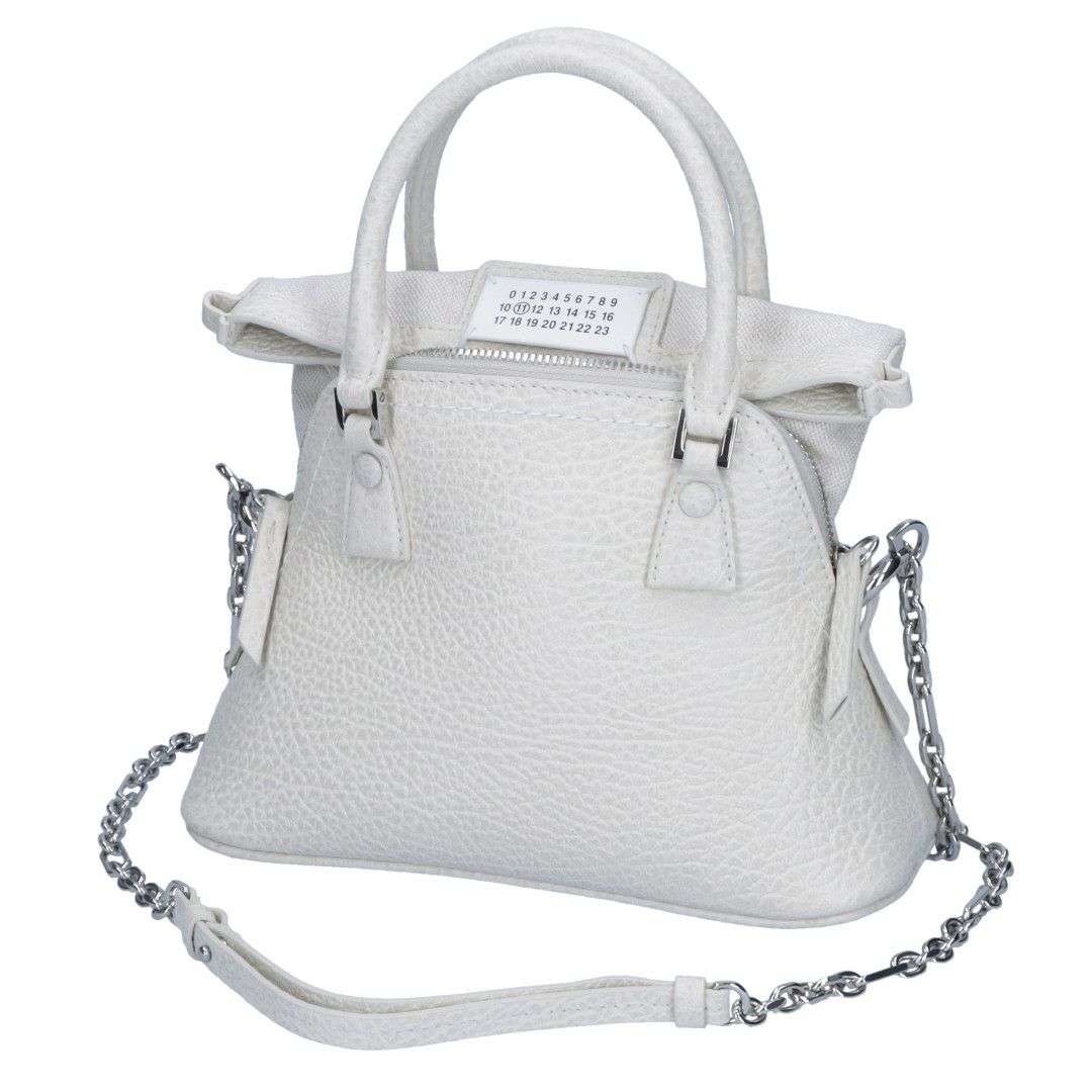 メゾンマルジェラ MAISON MARGIELA 2WAYバッグ 5AC マイクロ S56WG0081 P4455 ベージュ系(H9677 GREIGE)