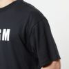 エムエスジーエム MSGM メンズ Tシャツ ムネロゴ 3440MM163 237002 99 BLACK