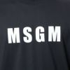 エムエスジーエム MSGM メンズ Tシャツ ムネロゴ 3440MM163 237002 99 BLACK