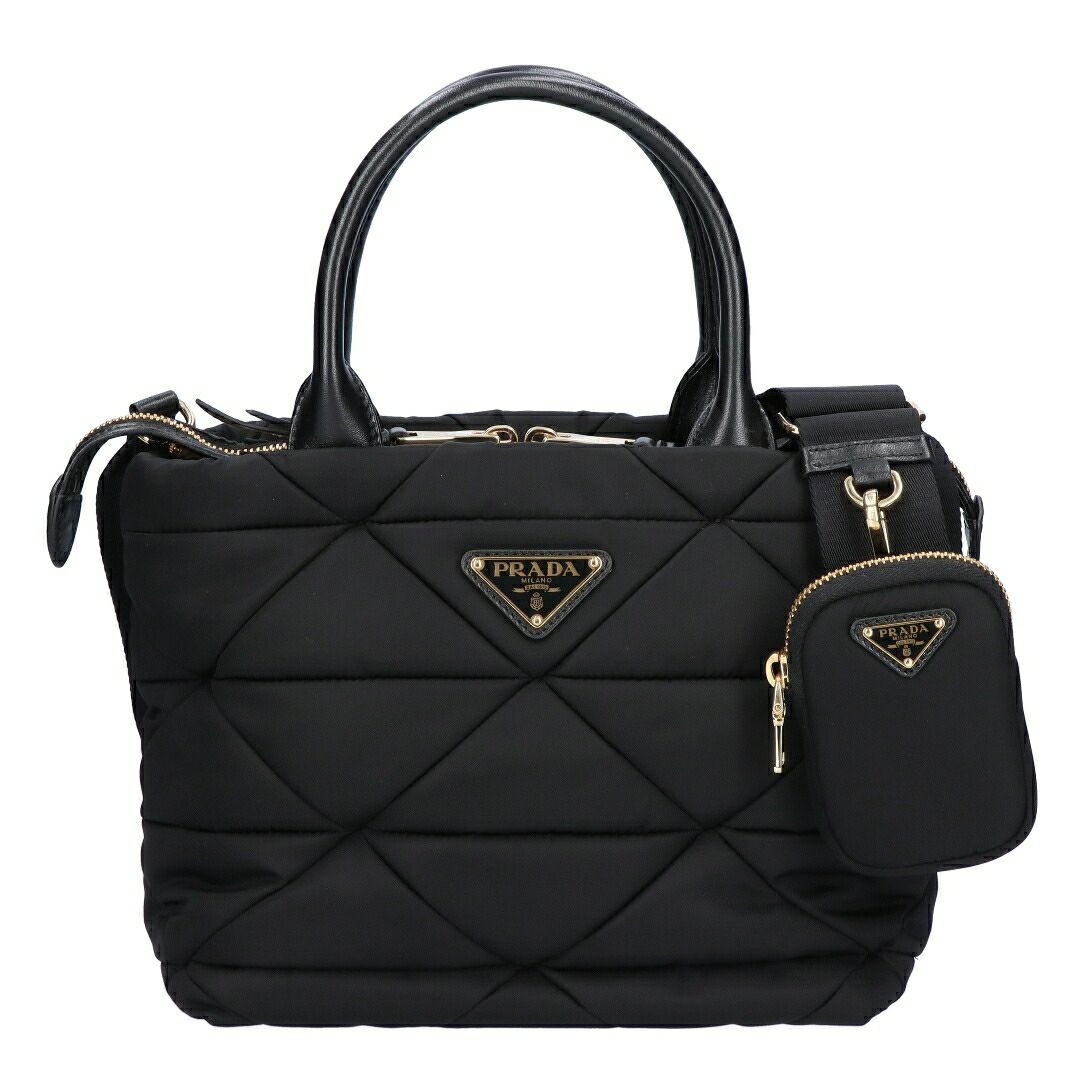 プラダ PRADA 2WAYバッグ Re-Nylon 1BG373 RDJN B9O ブラック(F0002 NERO)