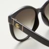 グッチ GUCCI メンズ レディース サングラス 0636 SK 56 ブラック(001 BLACK/GREY)