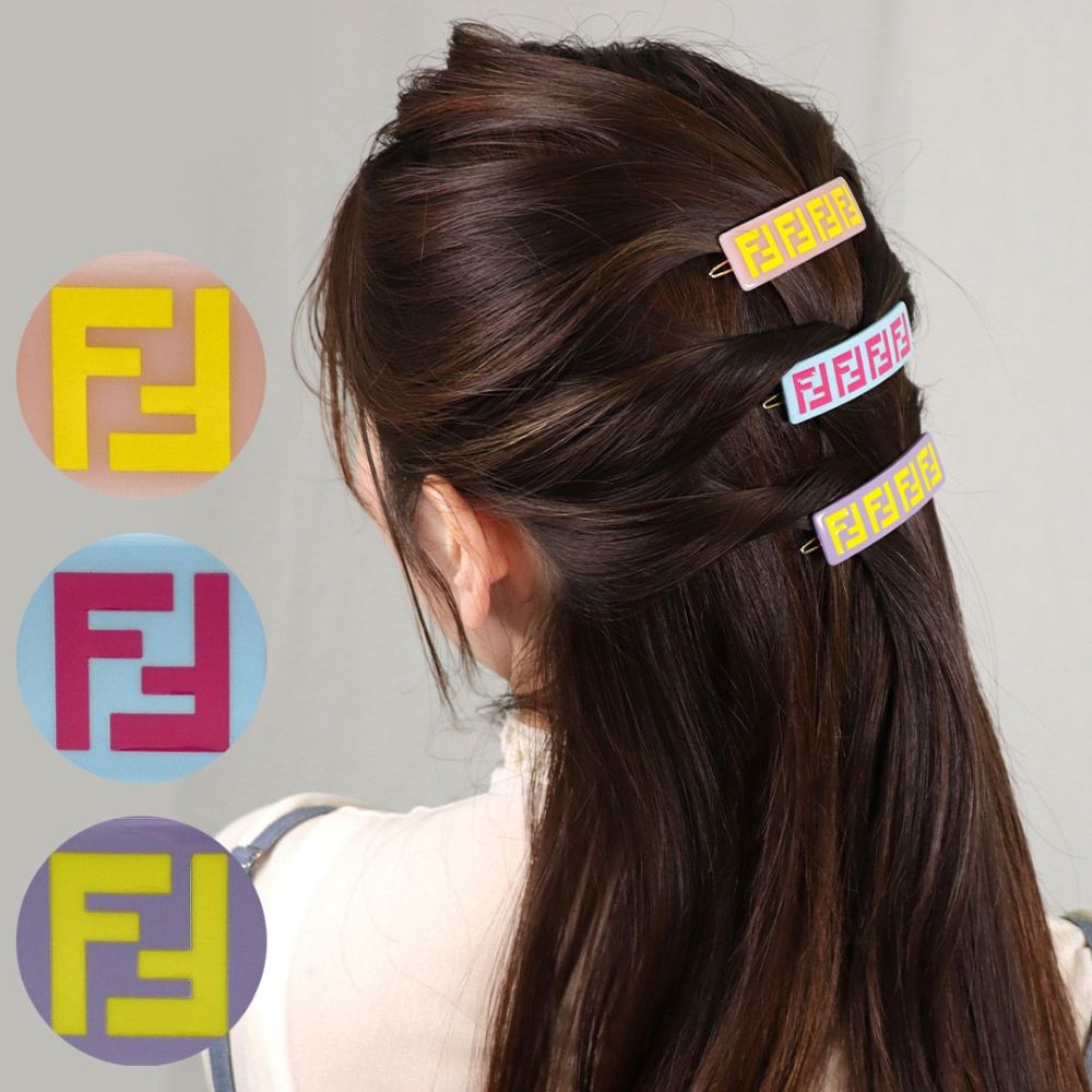 フェンディ FENDI ヘアアクセサリー ヘアクリップ フェンディ キッズ JFP402 AMRF