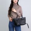 クロエ CHLOE 2WAYバッグ CHLOE SENSE CHC23SS119 J32 ブラック(001 BLACK) スモール イーストウエストトートバッグ