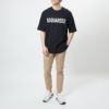 ディースクエアード DSQUARED2 メンズ Tシャツ DSQUARED2 SKATER S74GD1122 S24321 ブラック(900 BLACK) オーバーサイズデザイン