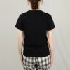 メゾンキツネ MAISON KITSUNE レディース Tシャツ DRESSED FOX PATCH KW00107KJ0008