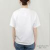 メゾンキツネ MAISON KITSUNE レディース Tシャツ DRESSED FOX PATCH KW00108KJ0008 P100 WHITE