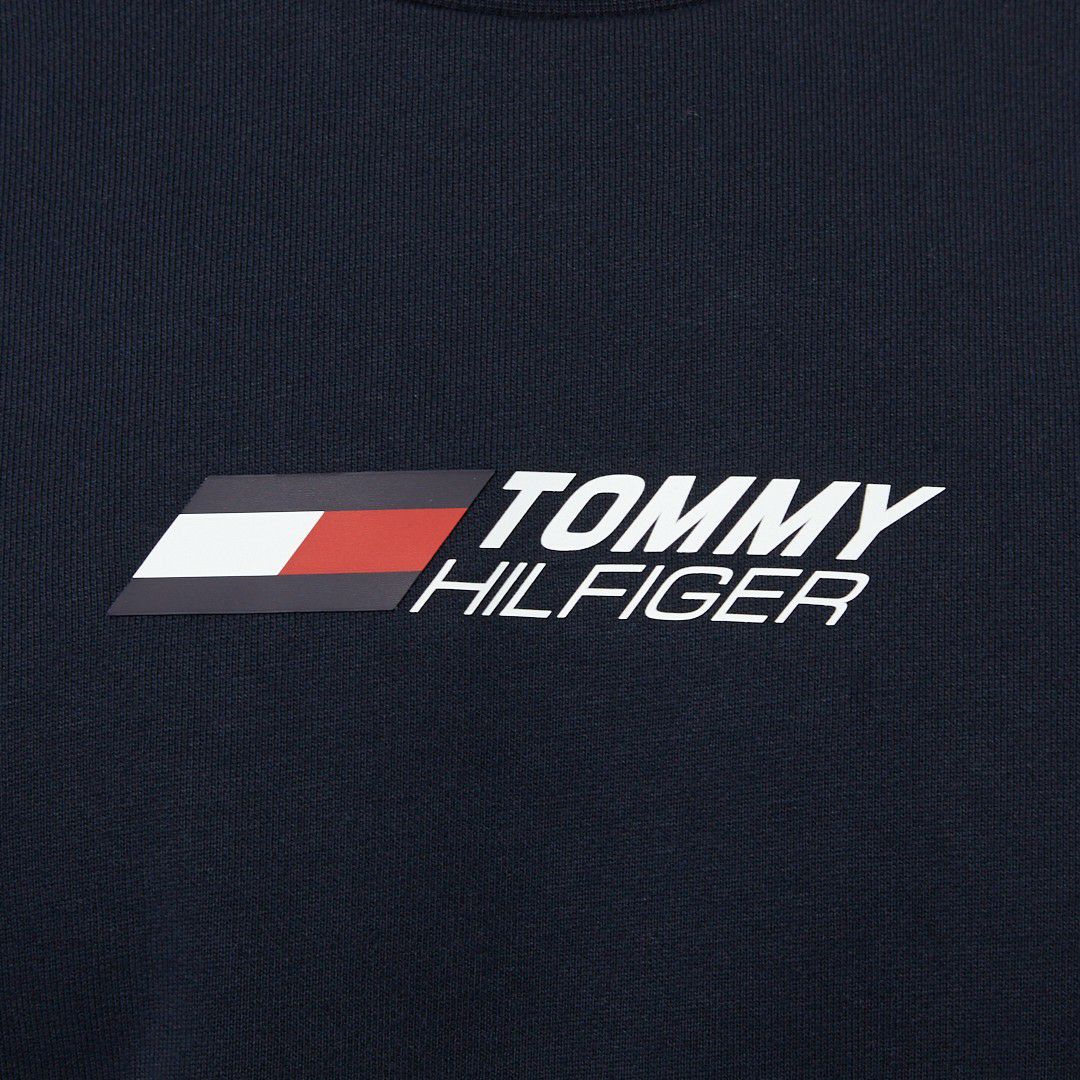 トミーヒルフィガー TOMMY HILFIGER メンズ スウェット トレーナー ESSENTIALS MW0MW30382 ネイビー系 DW5 DESERT SKY