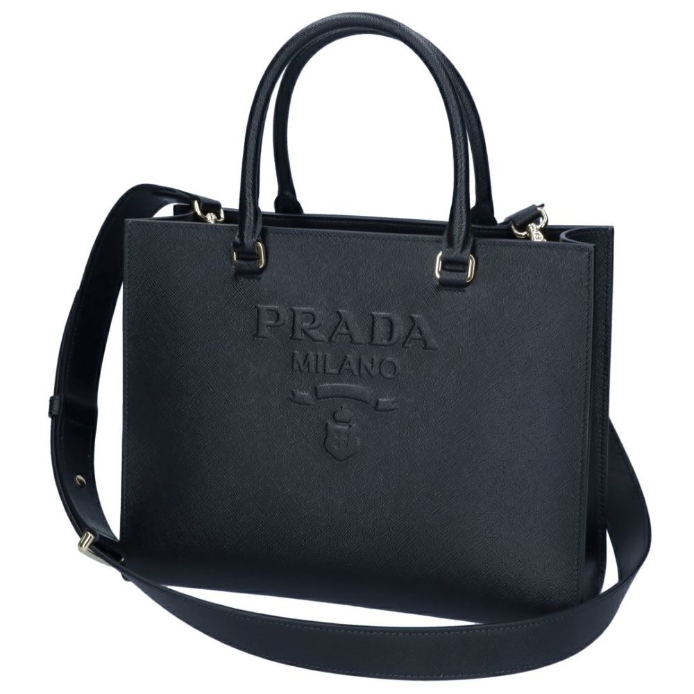 プラダ PRADA 2WAYバッグ 1BA337 NZV XOA ブラック(F0002 NERO)