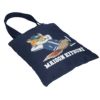 メゾンキツネ MAISON KITSUNE トートバッグ ドレスド フォックス バーティカルトート KU05002 WW0008 ネイビー(P480 NAVY)