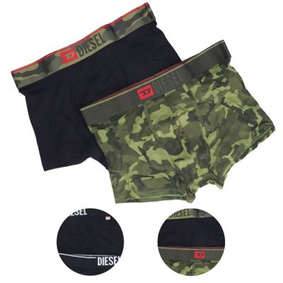 ディーゼル DIESEL パンツ ボクサーパンツ 2Pセット UMBX-DAMIENTWOPACK 00SMKX 0WCAS E4944/00SMKX 0LDAQ E1350