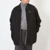 アクネストゥディオズ ACNE STUDIOS ジッパーオーバーシャツ GIUBBINI B90694 900 900 BLACK