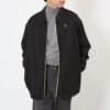 アクネストゥディオズ ACNE STUDIOS ジッパーオーバーシャツ GIUBBINI B90694 900 900 BLACK
