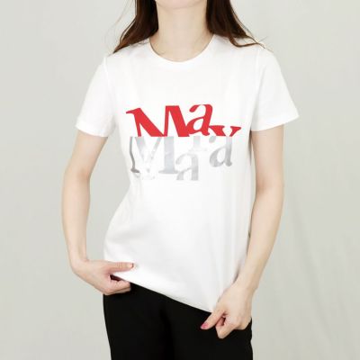 エス マックスマーラ S MAX MARA コットン ジャージー Tシャツ GILBERT