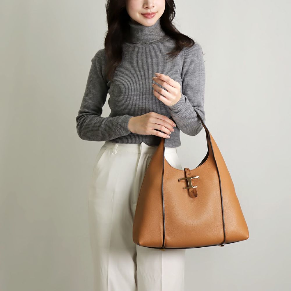 トッズ TOD'S トートバッグ T TIMELESS XBWTSBE0300 Q8E S410 ブラウン系(BROWN)