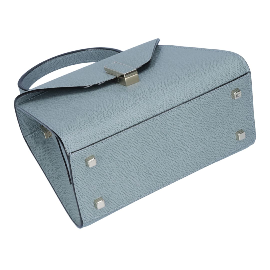 ヴァレクストラ VALEXTRA 2WAYバッグ ISIDE WBES0036 028 LOC 99 BP (V5E36 028) ブルー系(PROVERE) MINI