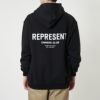 リプレゼント REPRESENT メンズ パーカー OWNERS CLUB HOODIE M04153 ブラック(01 BLACK)