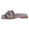 コーチ COACH サンダル INA JACQUARD SANDAL CI202VJN ブラウン系(MAPLE/OAK)