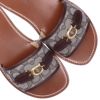 コーチ COACH サンダル INA JACQUARD SANDAL CI202VJN ブラウン系(MAPLE/OAK)