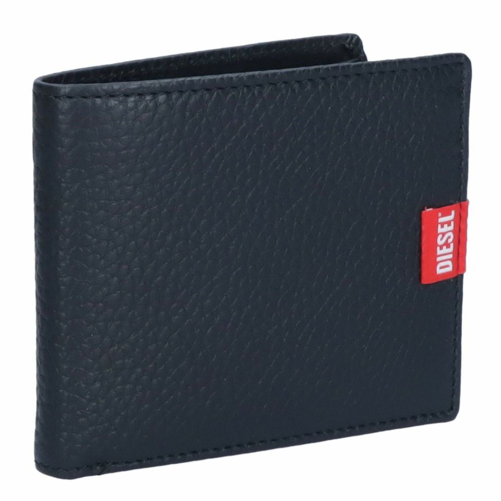 ディーゼルディーゼル 二つ折財布 X09653 P3738 T8013 ブラック - 折り財布
