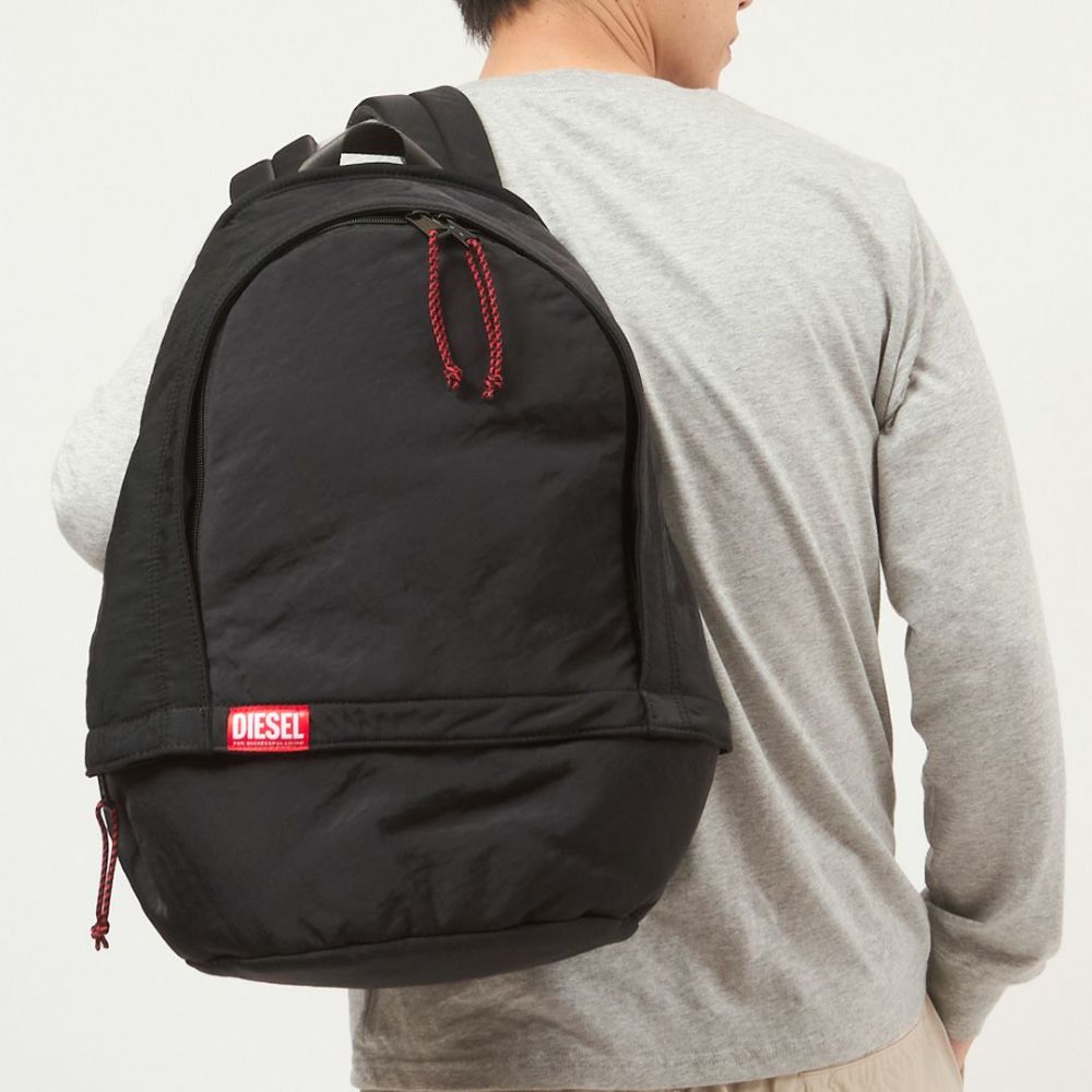 ディーゼル DIESEL リュックサック バックパック RAVE BACKPACK X X09371 P5183 ブラック(T8013 BLACK)