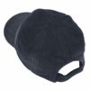 プラダ PRADA キャップ 帽子 デニム ベースボールキャップ 2HC274 12K8 ブラック(F0557 NERO) サイズ：M