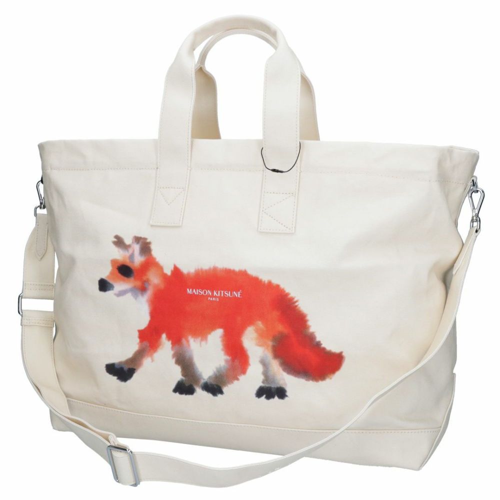 Maison kitsune eco online bag