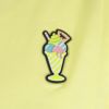 メゾンキツネ MAISON KITSUNE レディースTシャツ ICE CREAM パッチ KW00137KJ0008 P725 LEMON