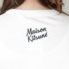 メゾンキツネ MAISON KITSUNE レディースTシャツ ドレスド フォックス KW00138KJ0008 P100 WHITE