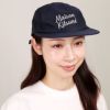 メゾンキツネ MAISON KITSUNE キャップ 帽子 KU06105 WW0075 ネイビー系(P498 DARK NAVY)