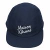 メゾンキツネ MAISON KITSUNE キャップ 帽子 KU06105 WW0075 ネイビー系(P498 DARK NAVY)