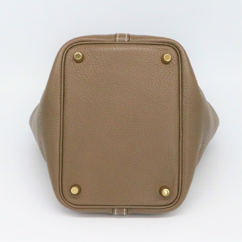 【リユース品】 エルメス HERMES バッグ ハンドバッグ ピコタンロックPM エトープ/ゴールド金具 【お取り寄せ】