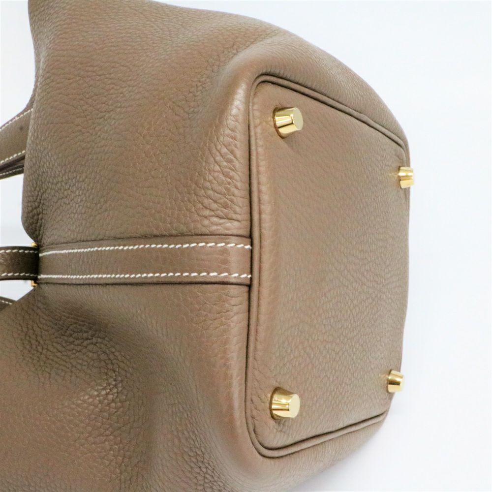【リユース品】 エルメス HERMES バッグ ハンドバッグ ピコタンロックPM エトープ/ゴールド金具 【お取り寄せ】
