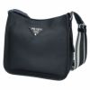 プラダ PRADA ショルダーバッグ VIT.DAINO SOF：ヴィッテロダイノソフト 1BC073 2DKV FOO ブラック(F0002 NERO)