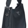 プラダ PRADA ショルダーバッグ VIT.DAINO SOF：ヴィッテロダイノソフト 1BC073 2DKV FOO ブラック(F0002 NERO)