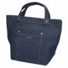 アーペーセー A.P.C. トートバッグ TOTE THAIS MINI COCSX M61831 ブルー系(IAI INDIGO)