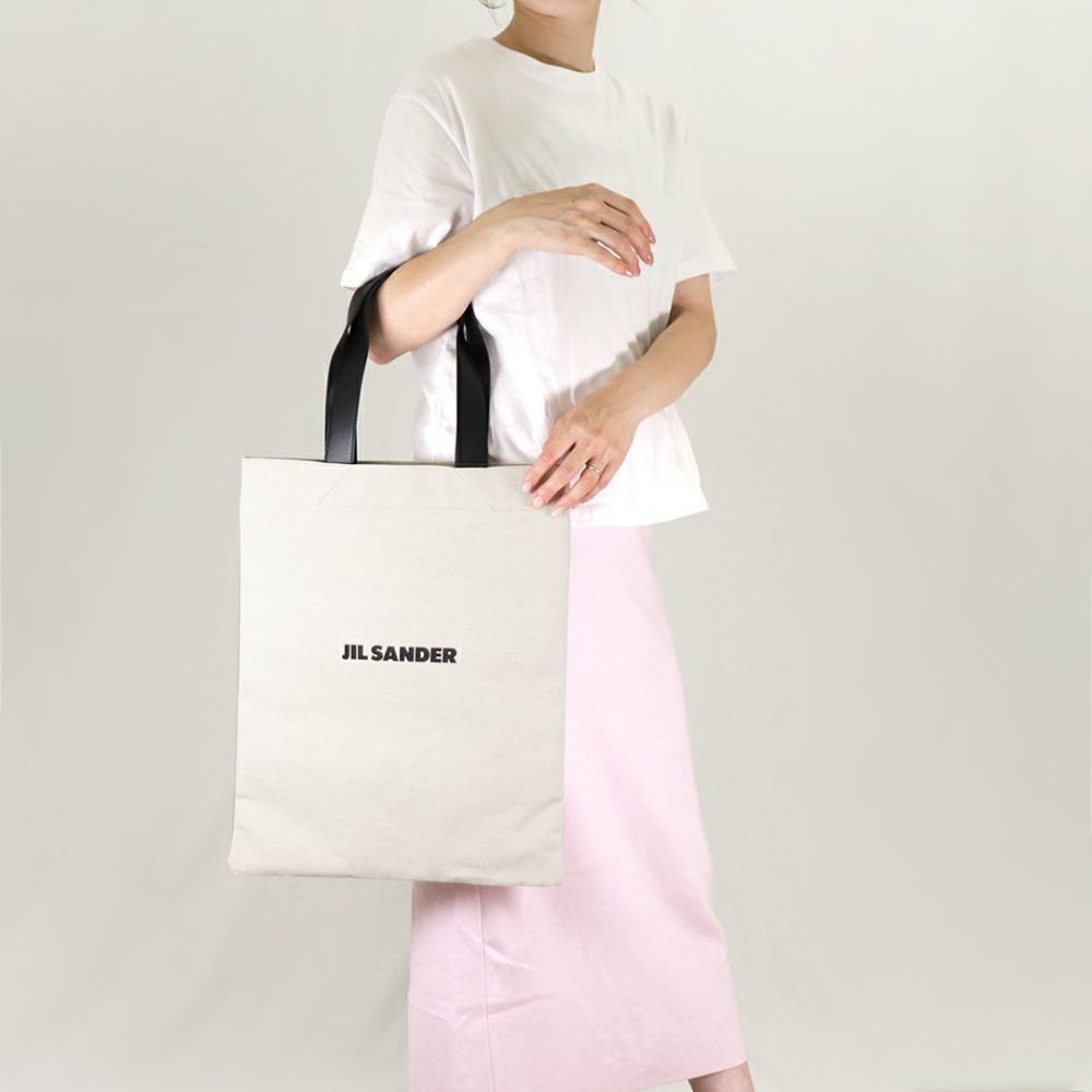 ジルサンダー JIL SANDER トートバッグ BOOK TOTE MD J07WC0023 P4917 280 NATURAL