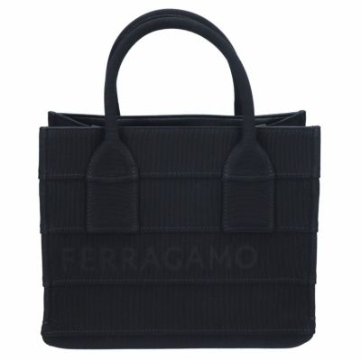 フェラガモ FERRAGAMO トートバッグ 214988 765802 ブラック(NERO 