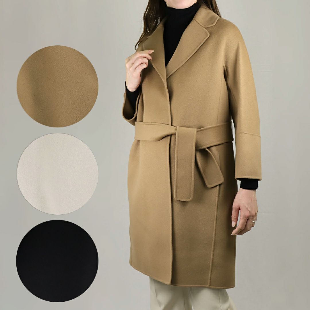 Max Mara / マックスマーラ | アンゴラ ダブルフェイス ショートコート 