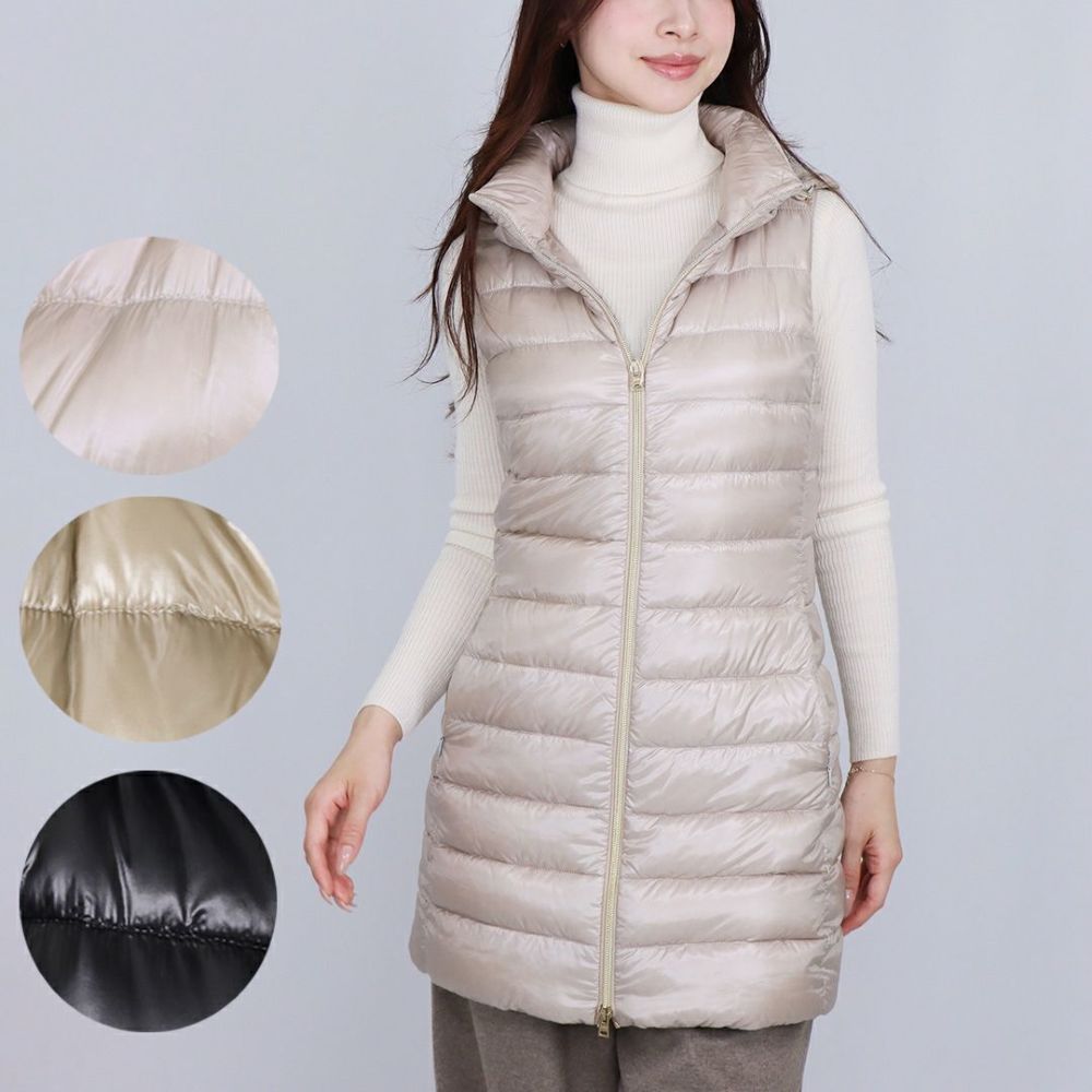 ヘルノ HERNO レディース ダウンベスト ジレ SERENA PI0329DIC 12017