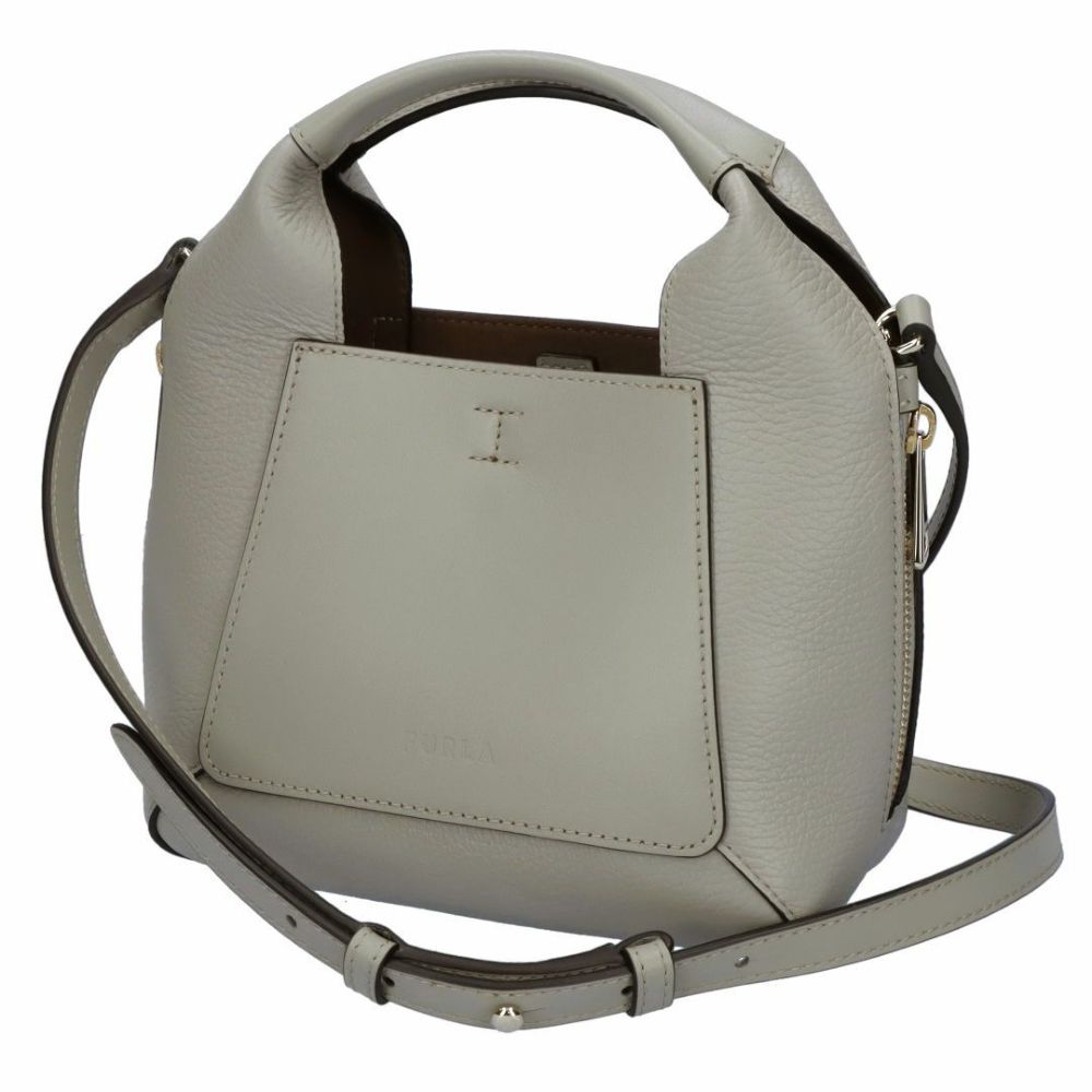 フルラ FURLA 2WAYバッグ FURLA GILDA WB00583 BX0181 グレー系(2154S MARMO+MARSHMALLOW)